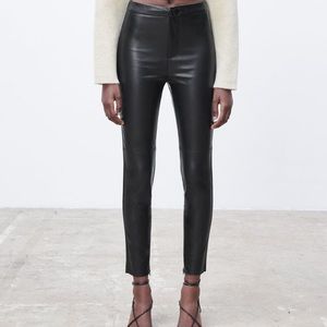 Zara Leather Leggings